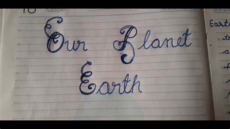 Essay On Our Planet Earth Paragraph On Our Planet Earth In Simple