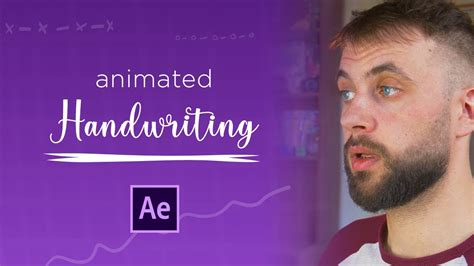 Animated Handwriting Text Effect In After Effects Tutorial 2023 Self