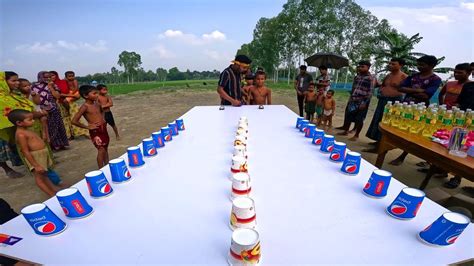 গাড়ি গড়িয়ে খাতা কলম জেতার এক মজার চ্যালেঞ্জ । গ্রামের সবাই অবাক