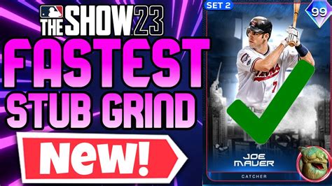 UNLIMITED STUBS GRIND FASTEST Way TO MAKE STUBS MLB The Show 23