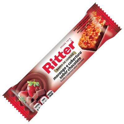 BARRA DE CEREAL RITTER CAIXA C 24 UNIDADES DE 25G Distribuidora Mattos