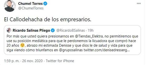 Así Respondió Salinas Pliego Al Meme Con El Que Chumel Torres Se Burló