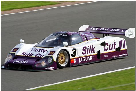 Justin Law Twr Silk Cut Jaguar Xjr Group C Sportscar Silverstone