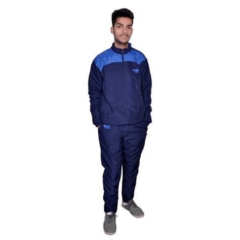 Full Sleeves Mens Super Poly Plain Tracksuit Size S Xxl At Rs 400