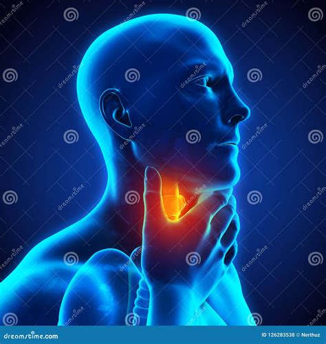 Sore Throat Symptoms Icon Bacterial And Viral Infection Laryngitis