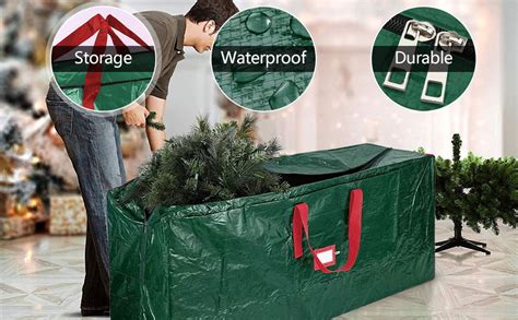 Heavy Duty Christmas Tree Bag Artificial Christmas Tree Storage Bag