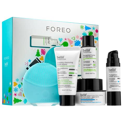 Shop Foreos Luna™ Mini 2 Mint With Belif Merry Minis At Sephora