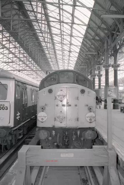 ORIGINAL 35MM NEG Black White Slide Class 40 40118 Manchester