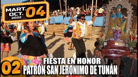 FIESTA PATRONAL SAN JERONIMO DE TUNÁN 2022 JUVENTUD HUAYLARSH MODERNO