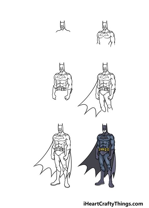 How To Draw The Batman Marchbob