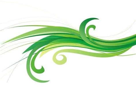 Free green abstract background Vector