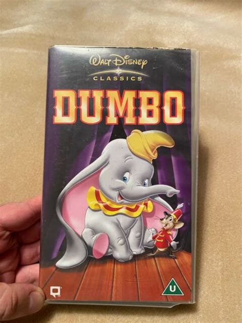 Walt Disney Classics Dumbo Vhs Tape Video Cassette For Sale Online Ebay