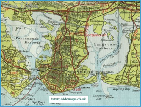 PORTSMOUTH MAP - TravelsFinders.Com