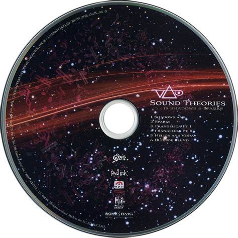 Car Tula Cd De Steve Vai Sound Theories Volume I Ii Portada