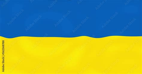 Ukraine Flag Waving Video Background Stock Video | Adobe Stock