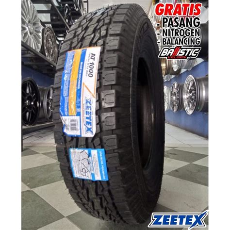 Jual Ban Mobil Tubles Semi Offroad Ring Merek Zeetex At