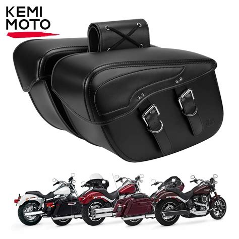 Motorrad Sattel Tasche Wasserdichte Leder Aufbewahrung Gep Ck Taschen F