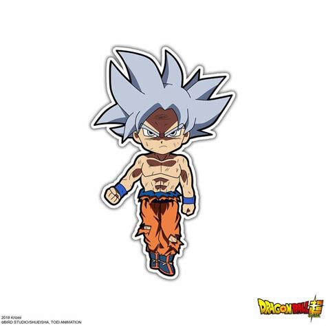 Chibi Ultra Instinct Goku Goku Chibi Dragones Armas De Anime