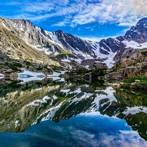 Lake Of Glass Rocky Mountains National Park Co Oc X R