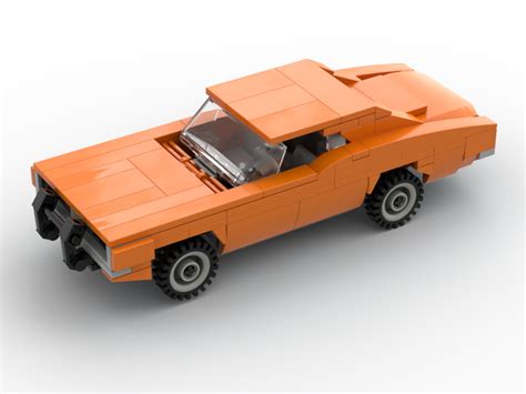 Lego Moc 1969 Dodge Charger General Lee By Nlegoguy Rebrickable