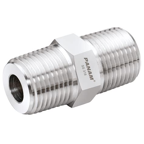 1 2 NPT X 1 2 NPT Male Male Seagull Fittings