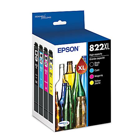 Epson Xl Black Durabrite Cyan Magenta Yellow High Yield Ink