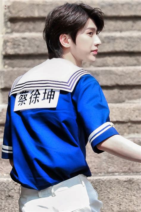 Pin by IKUN爱坤 CAIXUKUN蔡徐坤 on caixukun Sailor costumes Varsity jacket