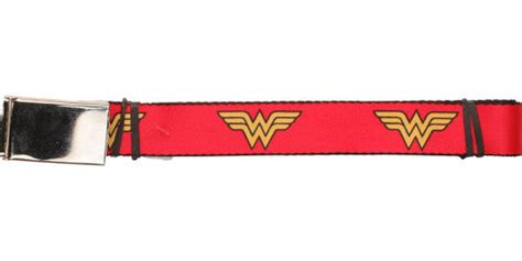 Wonder Woman Classic Logo Mesh Belt Fye