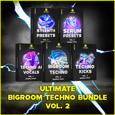 Ultimate Bigroom Techno Bundle Vol 2 StrbSounds