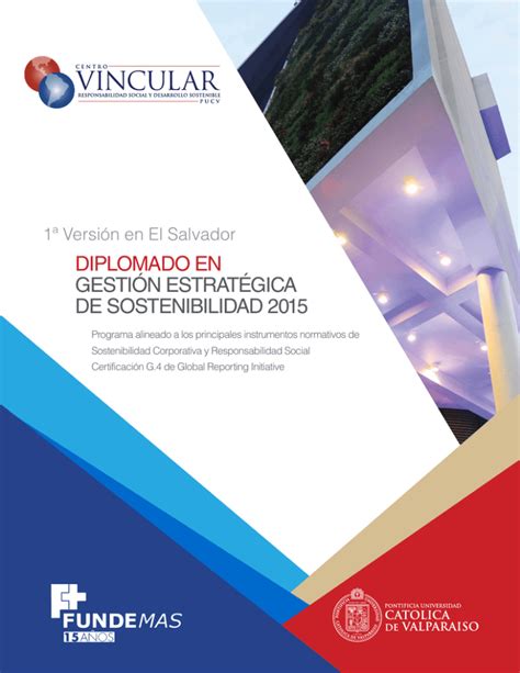 Diplomado En Gesti N Estrat Gica De Sostenibilidad