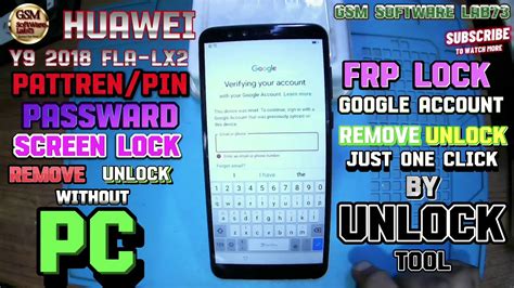 Huawei Y Fla Lx Hard Reset Without Pc Frp Remove Unlock Tool