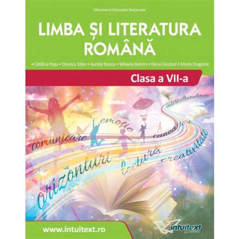 Manual Limba Si Literatura Romana Clasa A Vii A Catalin Popa Onorica