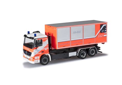 Herpa Mercedes Benz Actros M Truck Chassis With Load Handling System