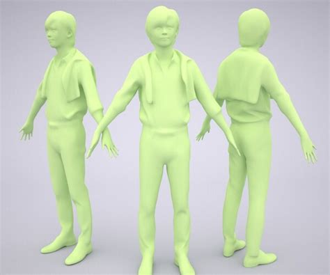 Artstation Animated 3d People 086ren Resources