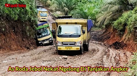 Detik Detik Patah As Roda Truck Canter Hd125ps Muatan 11 Ton Nekat