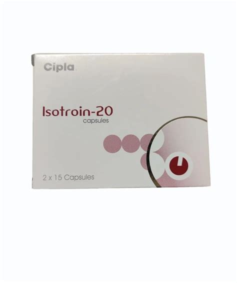 Finished Product Isotretinoin Cipla Isotroin Capsules At