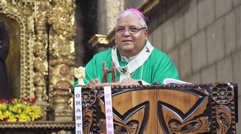 Mons Percy Galv N Hagamos De Octubre Un Mes De Solidaridad Y