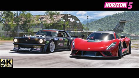 FH5 Supercars DRAG RACE Apollo Valhalla BT62 X5 Chiron 599xx F5