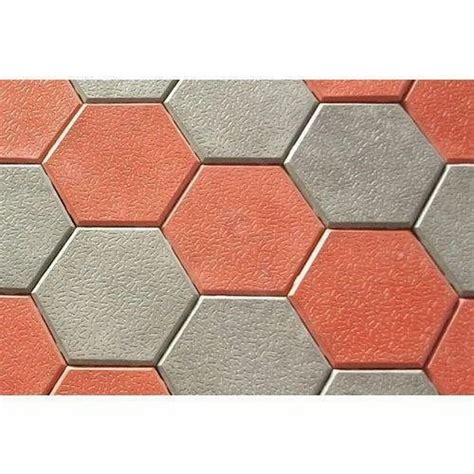 Pvc Hexagonal Paver Block Thickness Mm At Rs Sq Ft In Patna