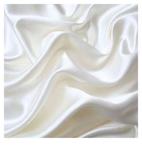 44 Inch Plain Malai Satin Fabric Manufacturer GSM 100 150 At Rs 62