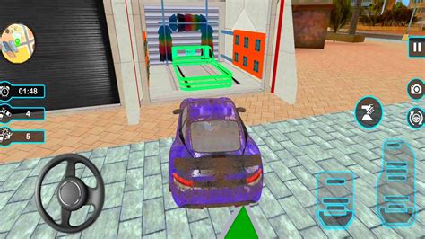 Car Wash Game Car Wash Simulator Android Gameplay Youtube