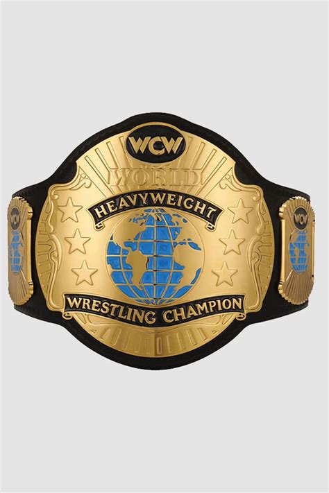 Wcw Championship Belt Replica Wcw World Heavyweight Championship Wwe