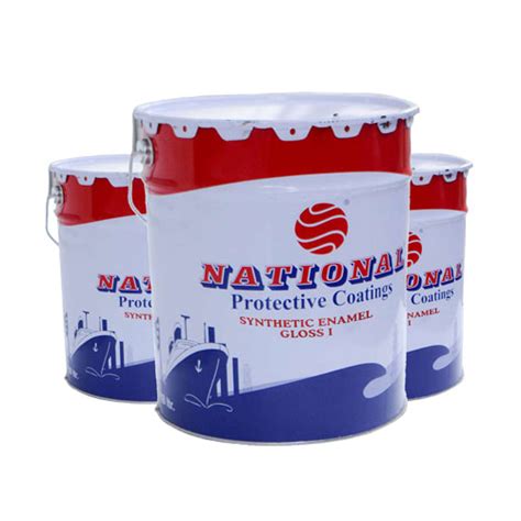 National Paints Synthetic Enamel Oil Based L Broken White