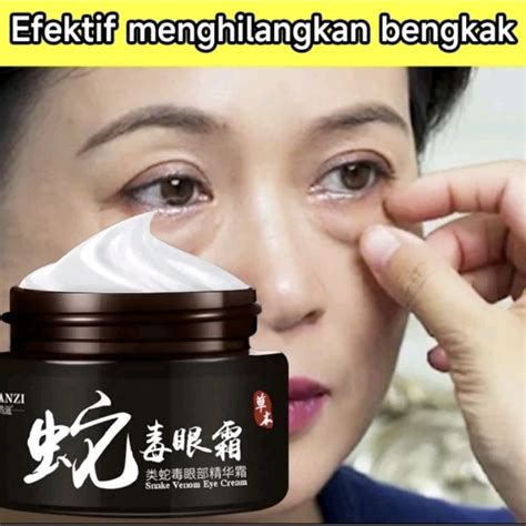 Jual Cream Mata Bisa Ular Untuk Mengurangi Dark Circle Anti Wrinkle