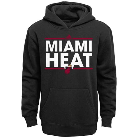 Youth Miami Heat adidas Black Tip-Off Dassler Hoodie - NBA Store