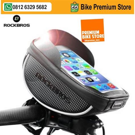 Jual Tas Sepeda ROCKBROS 010 4BK MTB Handlebar Bag 6 Inch Waterproof Di