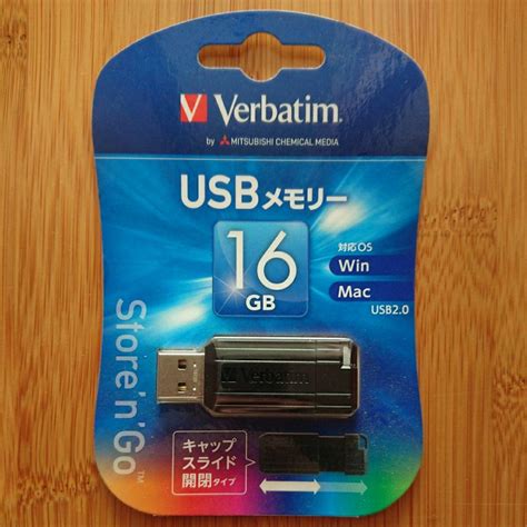 三菱ケミカルメディア Usbメモリ 16gb Usbp16gvz4 メルカリ