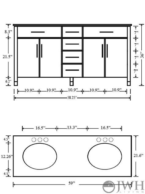 Double Sink Vanity Dimensions - Descargar Video