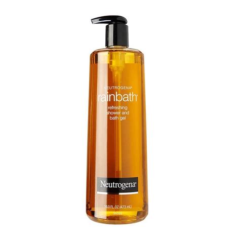 Neutrogena Rainbath Refreshing Shower And Bath Gel Gold Lush For Spa Like Indulgence 473ml