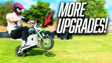 72v Razor Sx500 Gets More Mods And Upgrades Razor Electric Pit Bike